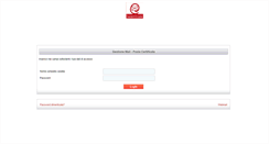 Desktop Screenshot of gestionemail.pec.fofi.it